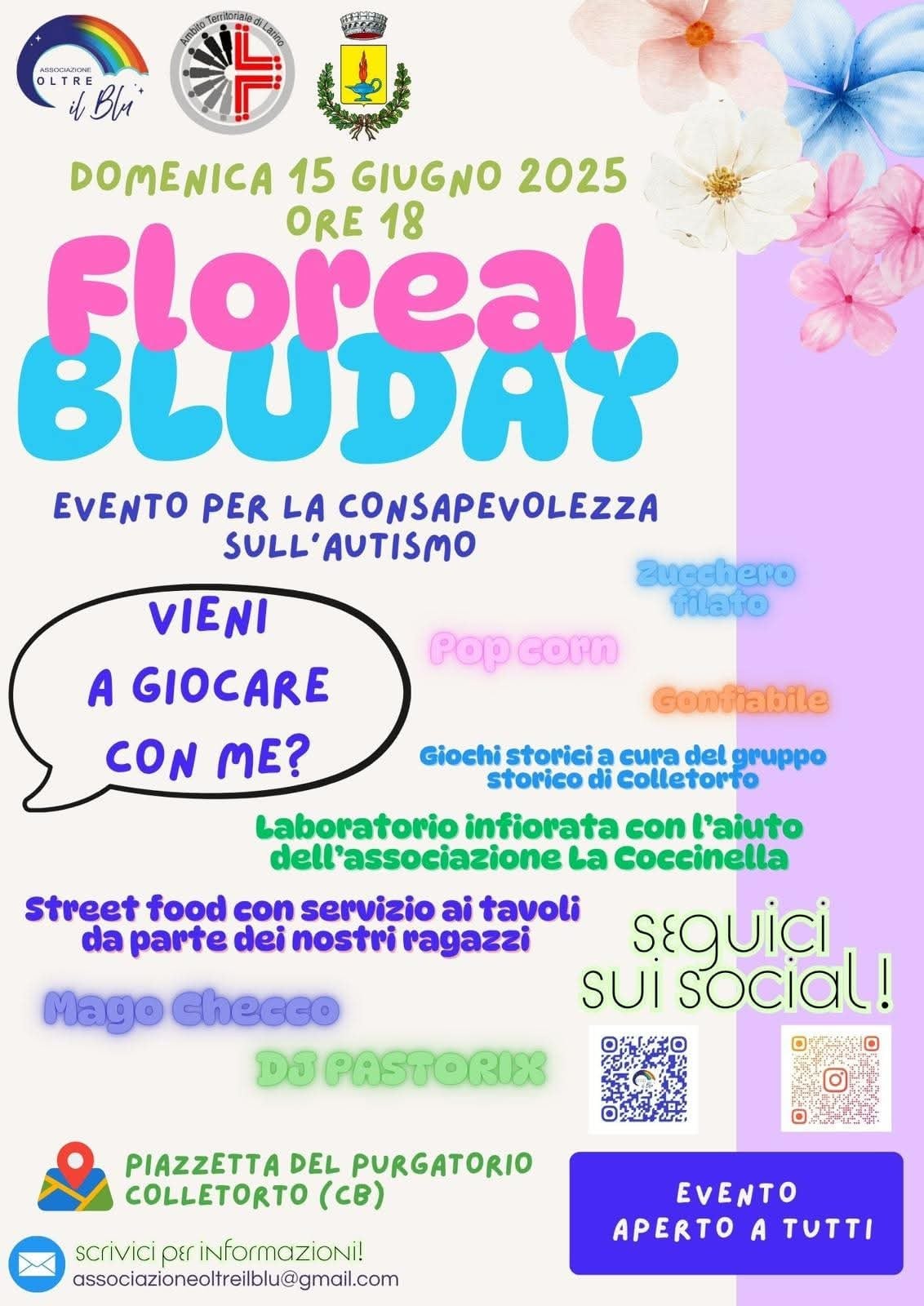 Locandina dell’evento «Floreal BluDay»