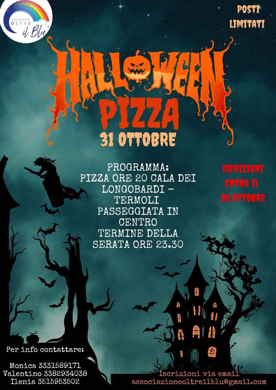 Locandina dell’evento «Halloween pizza»