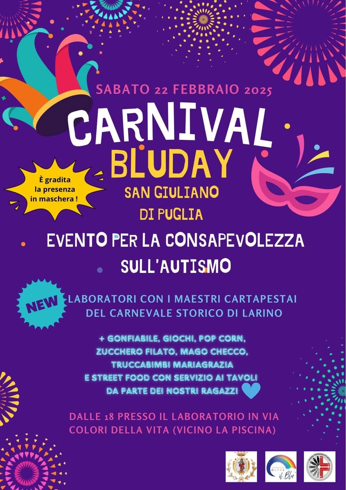 Locandina dell’evento «Carnival BluDay»