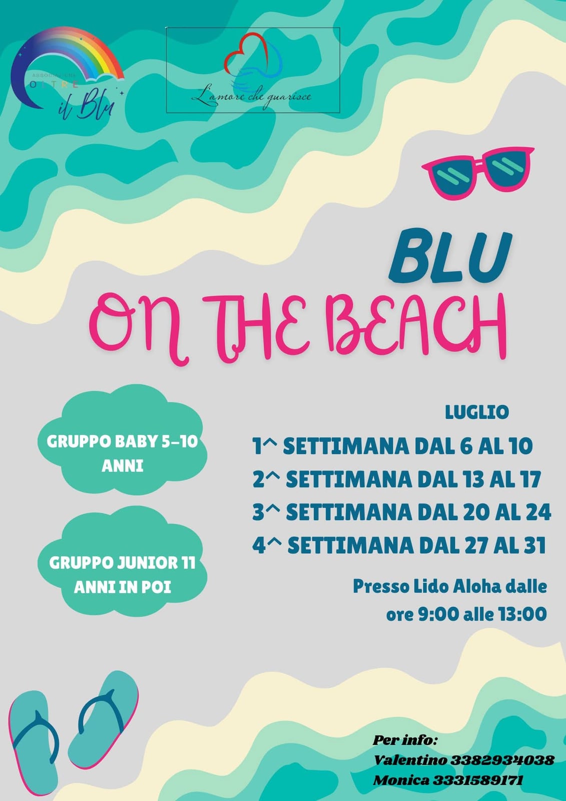 Locandina dell’evento «Blu on the Beach 2026»