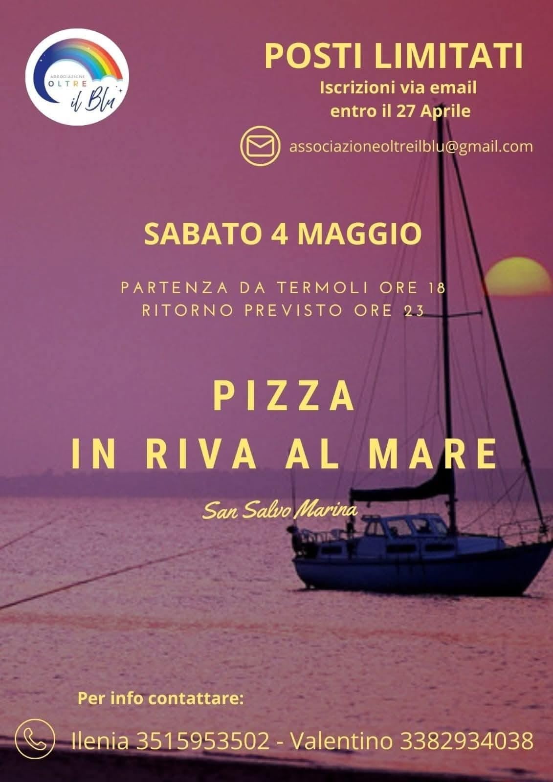 Locandina dell’evento «Pizza in riva al mare»