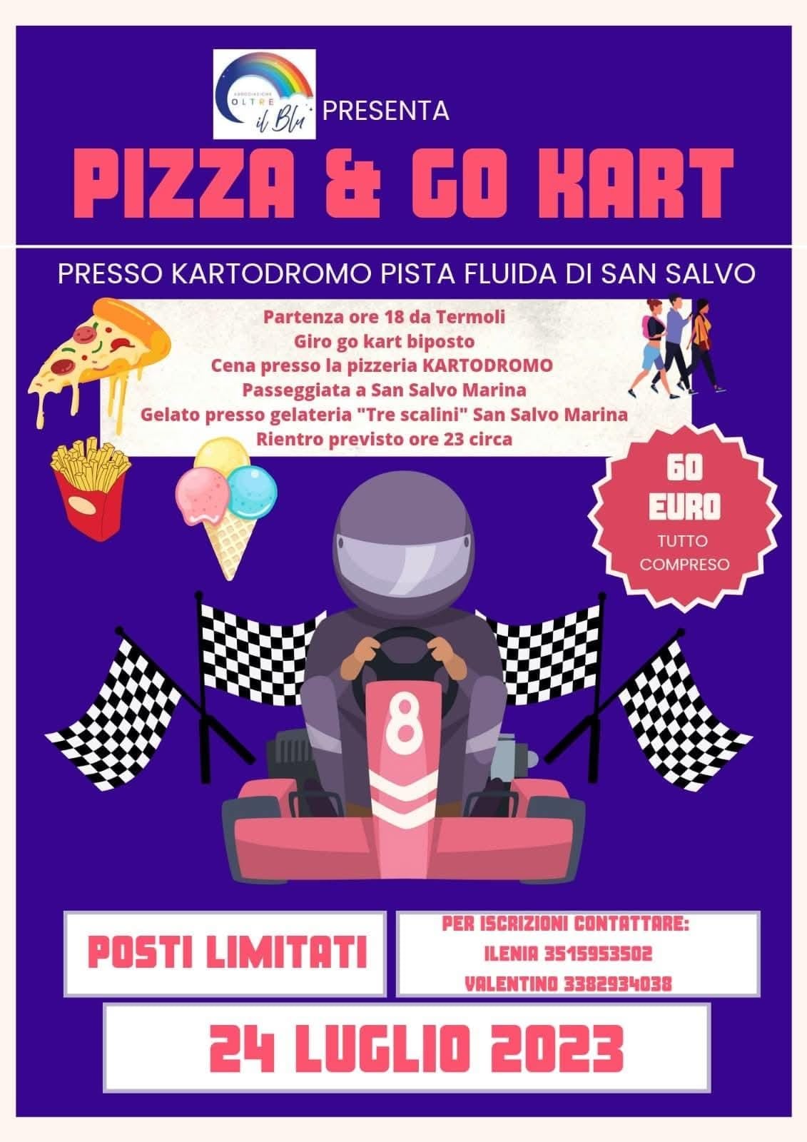 Locandina dell’evento «Pizza & Go Kart»